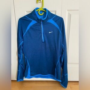 Nike Blue Long Sleeve Dri-Fit